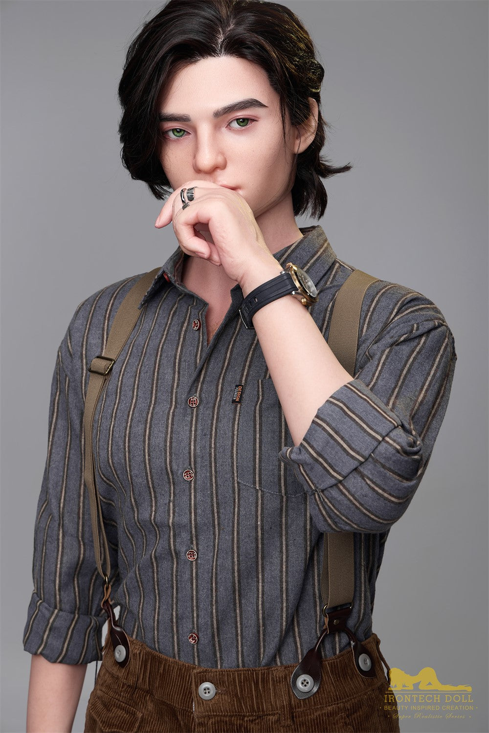 Ανδρική κούκλα σεξ Λούκας (Irontech Doll Σιλικόνη M9 170cm)