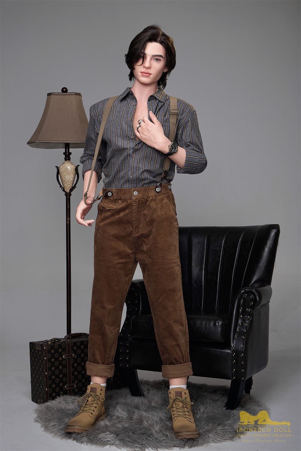 Ανδρική κούκλα σεξ Λούκας (Irontech Doll Σιλικόνη M9 170cm)