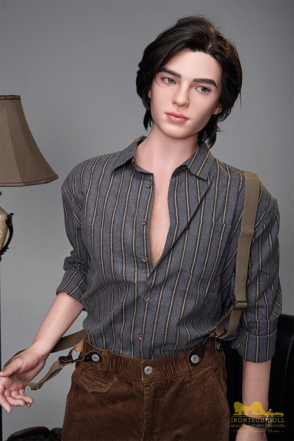 Η αρσενική σεξουαλική κούκλα του Luca (Irontech Doll 170cm M9 σιλικόνη)