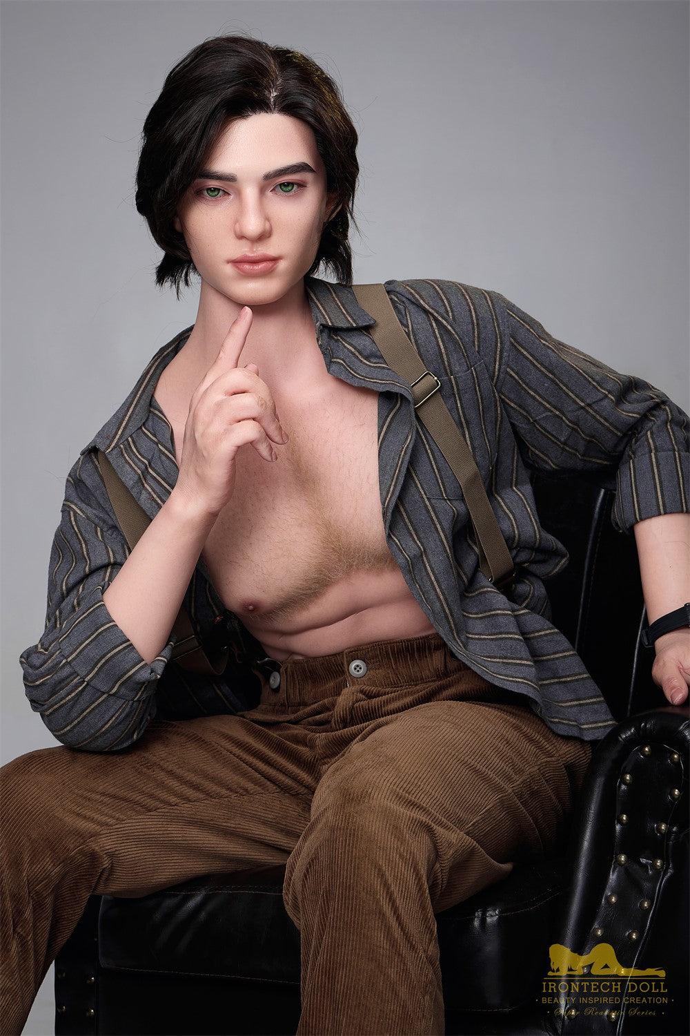 Η αρσενική σεξουαλική κούκλα του Luca (Irontech Doll 170cm M9 σιλικόνη)