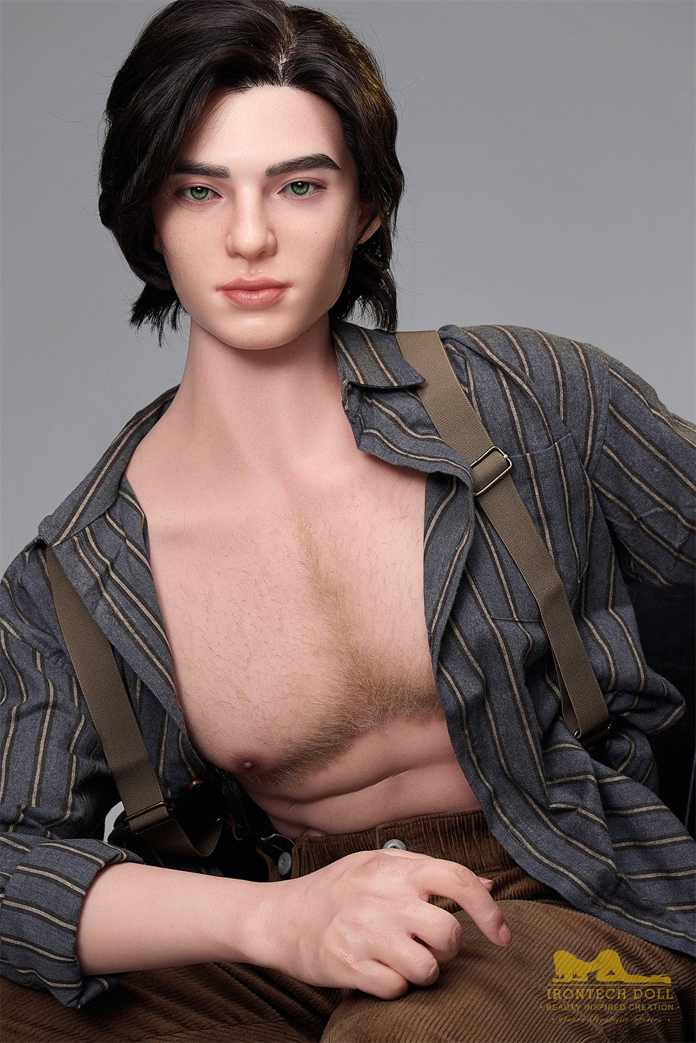 Η αρσενική σεξουαλική κούκλα του Luca (Irontech Doll 170cm M9 σιλικόνη)