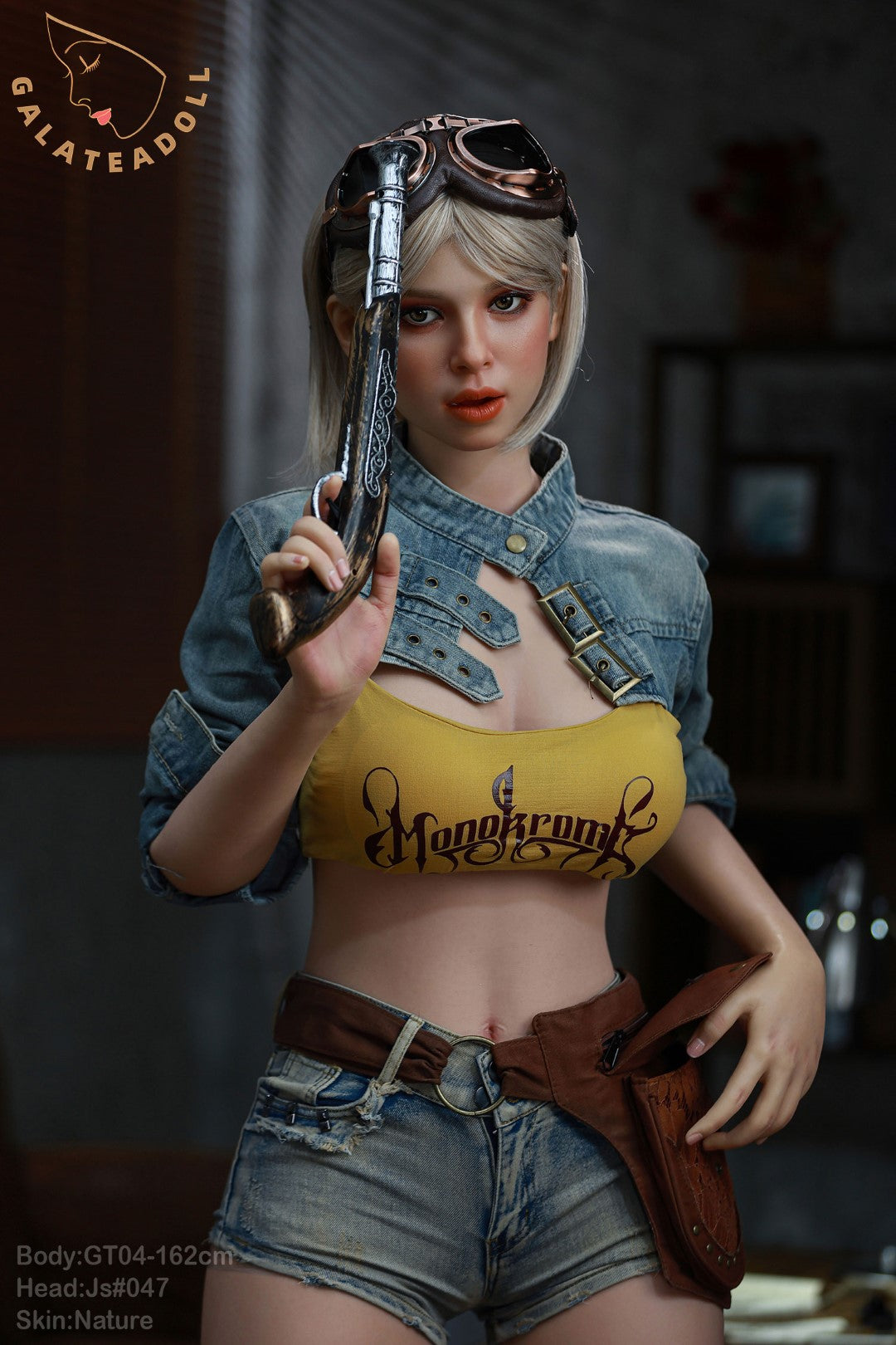 Emma Sex Doll (Galatea Doll 162cm C-Cup #047 σιλικόνη)