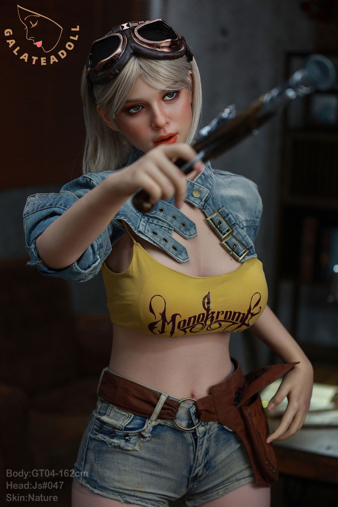 Emma Sex Doll (Galatea Doll 162cm C-Cup #047 σιλικόνη)