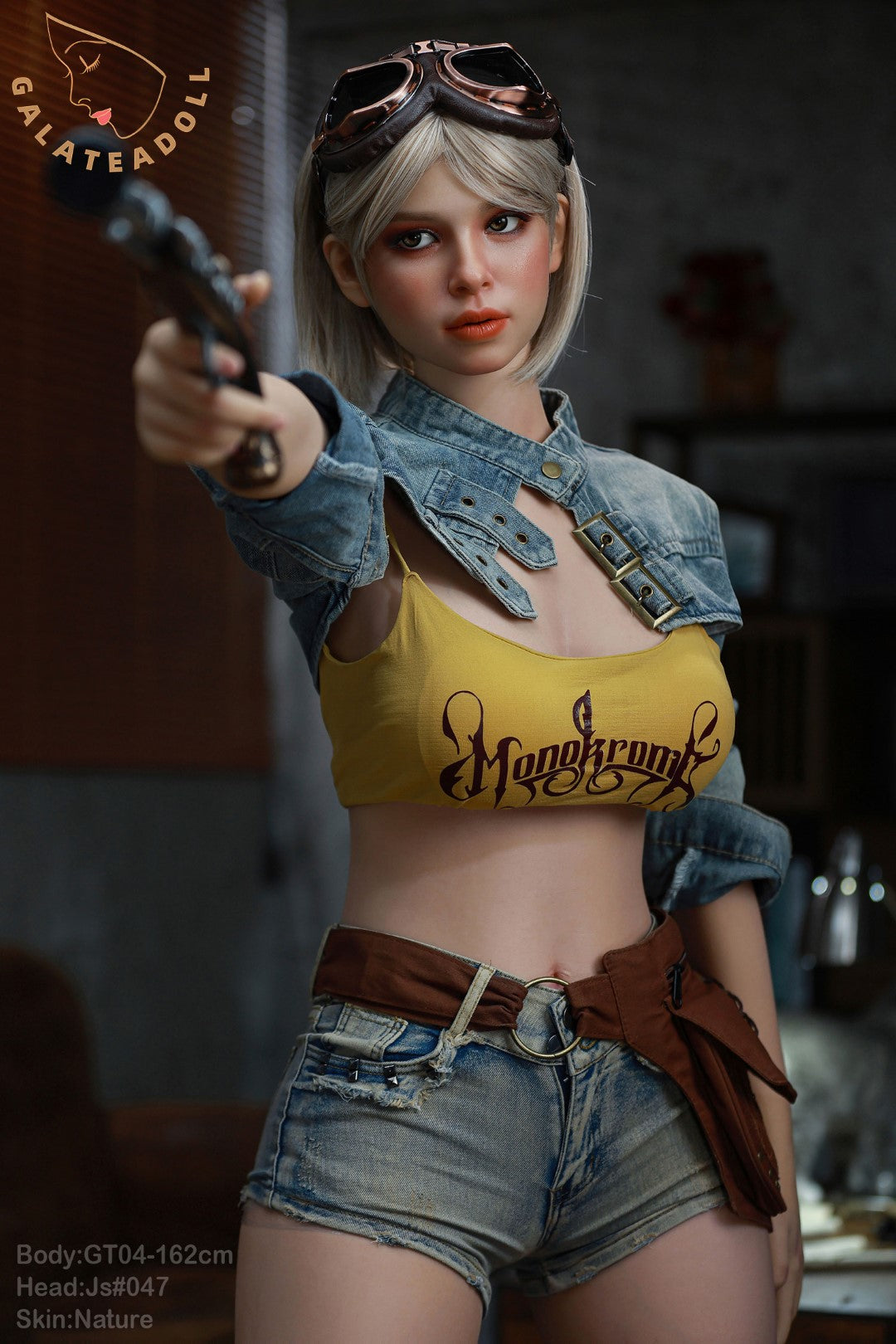 Emma Sex Doll (Galatea Doll 162cm C-Cup #047 σιλικόνη)