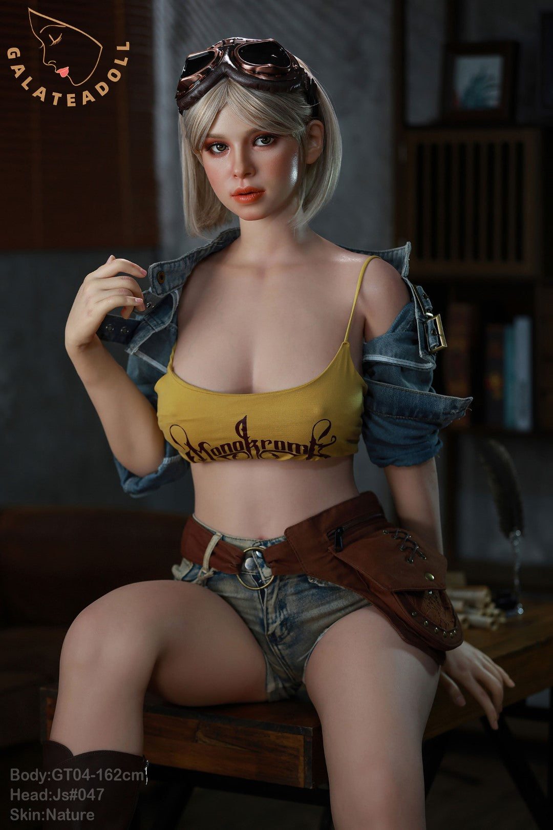 Emma Sex Doll (Galatea Doll 162cm C-Cup #047 σιλικόνη)