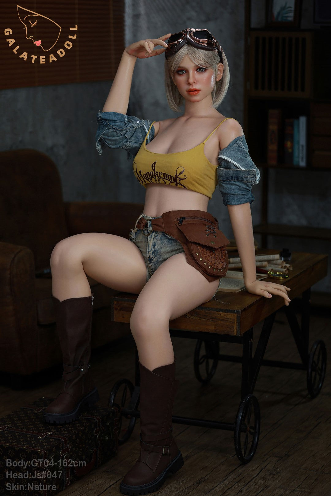 Emma Sex Doll (Galatea Doll 162cm C-Cup #047 σιλικόνη)