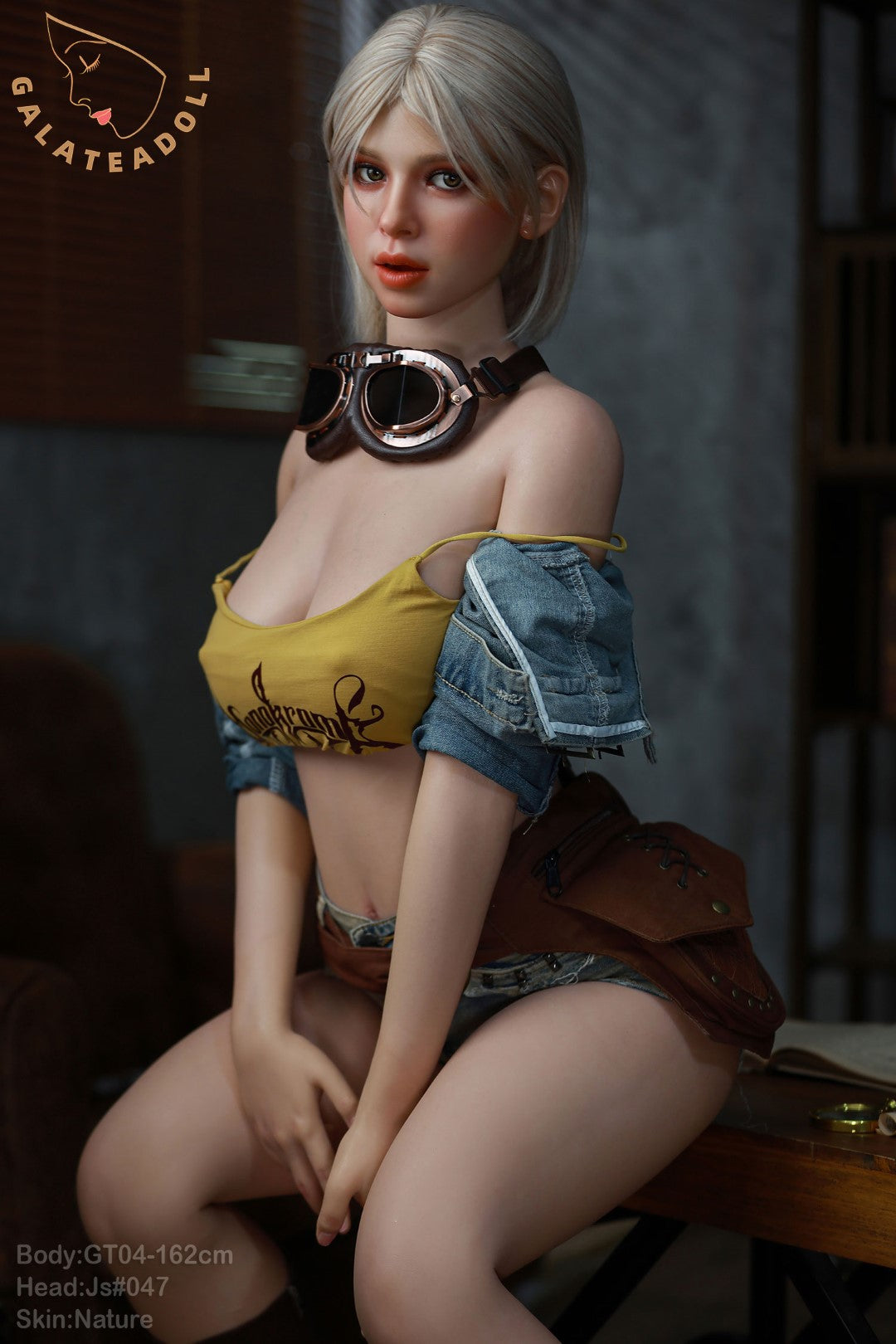 Emma Sex Doll (Galatea Doll 162cm C-Cup #047 σιλικόνη)