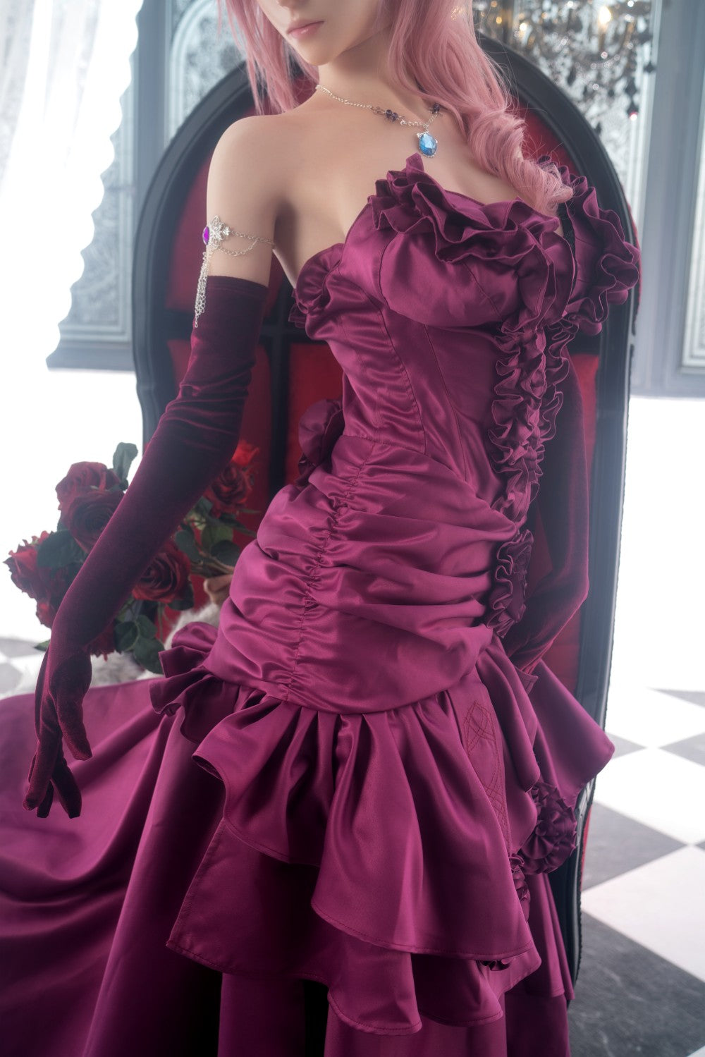 Lightning Sex doll (Game Lady 171cm G-cup No. 19 silicone)