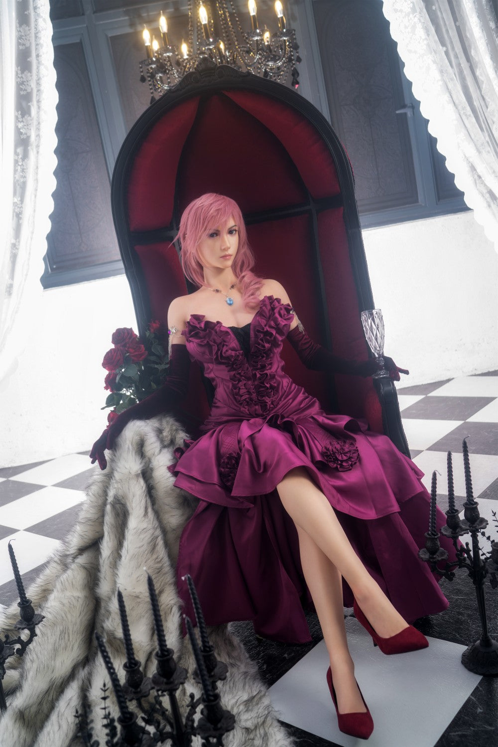 Lightning Κούκλα σεξ (Game Lady 171cm G-Cup No.19 σιλικόνη)