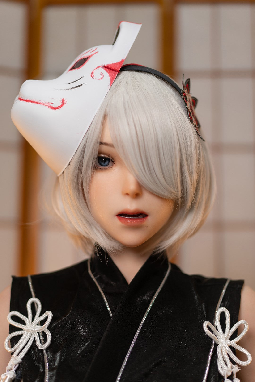 Yorha 2B Sex Doll (Game Lady Σιλικόνη 171cm E-Kupa No.24)
