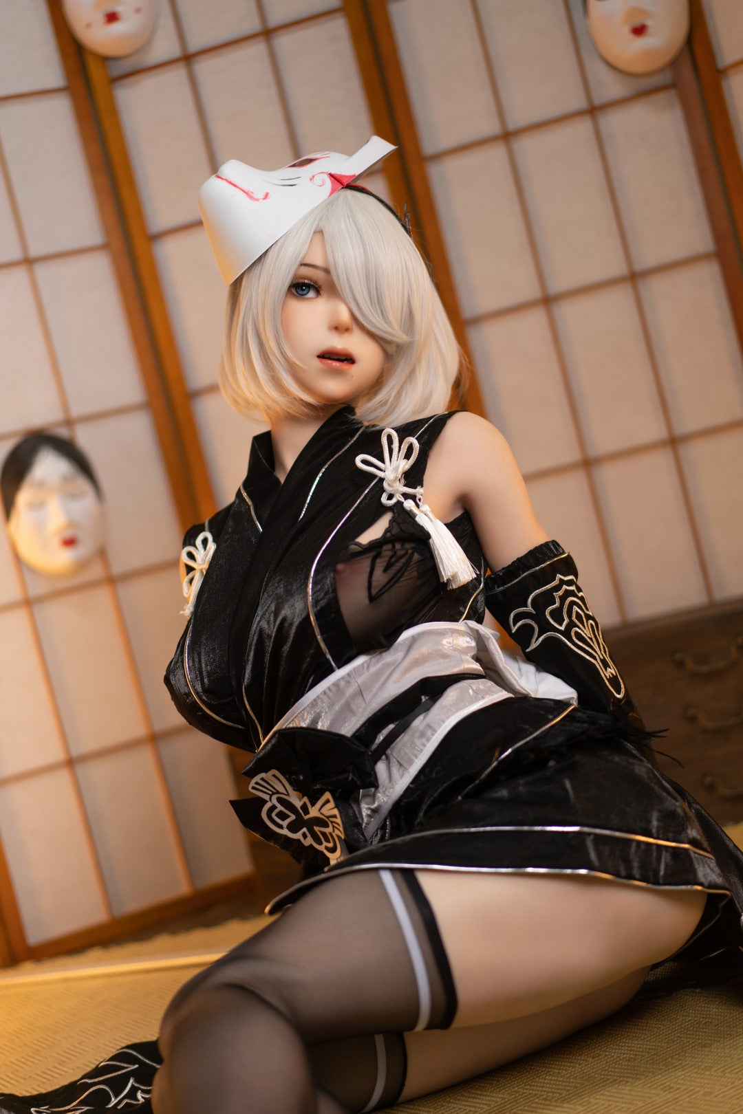 Yorha 2B Sex Doll (Game Lady Σιλικόνη 171cm E-Kupa No.24)