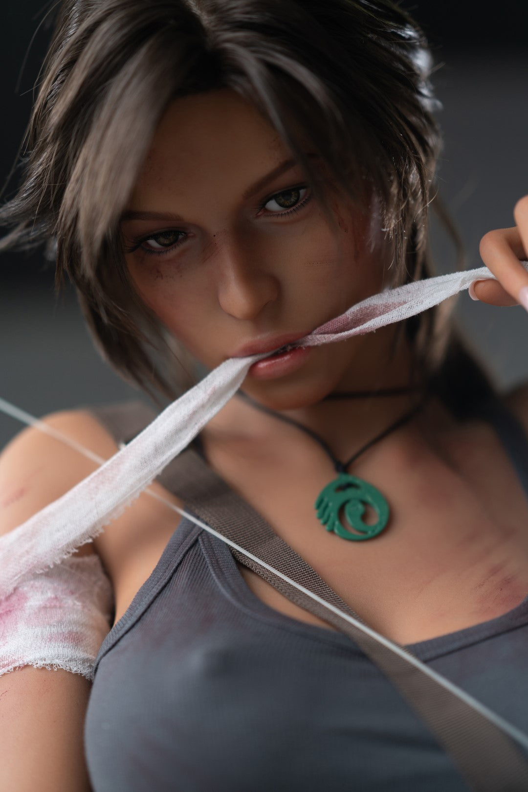 Lara Croft Sex Doll (Game Lady 166cm E-Cup No.20 σιλικόνη)