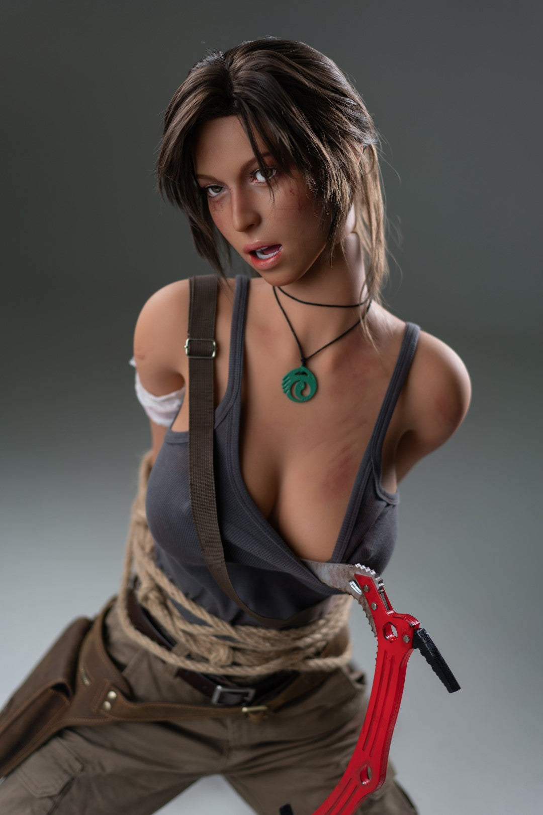 Lara Croft Sex Doll (Game Lady 166cm E-Cup No.20 σιλικόνη)