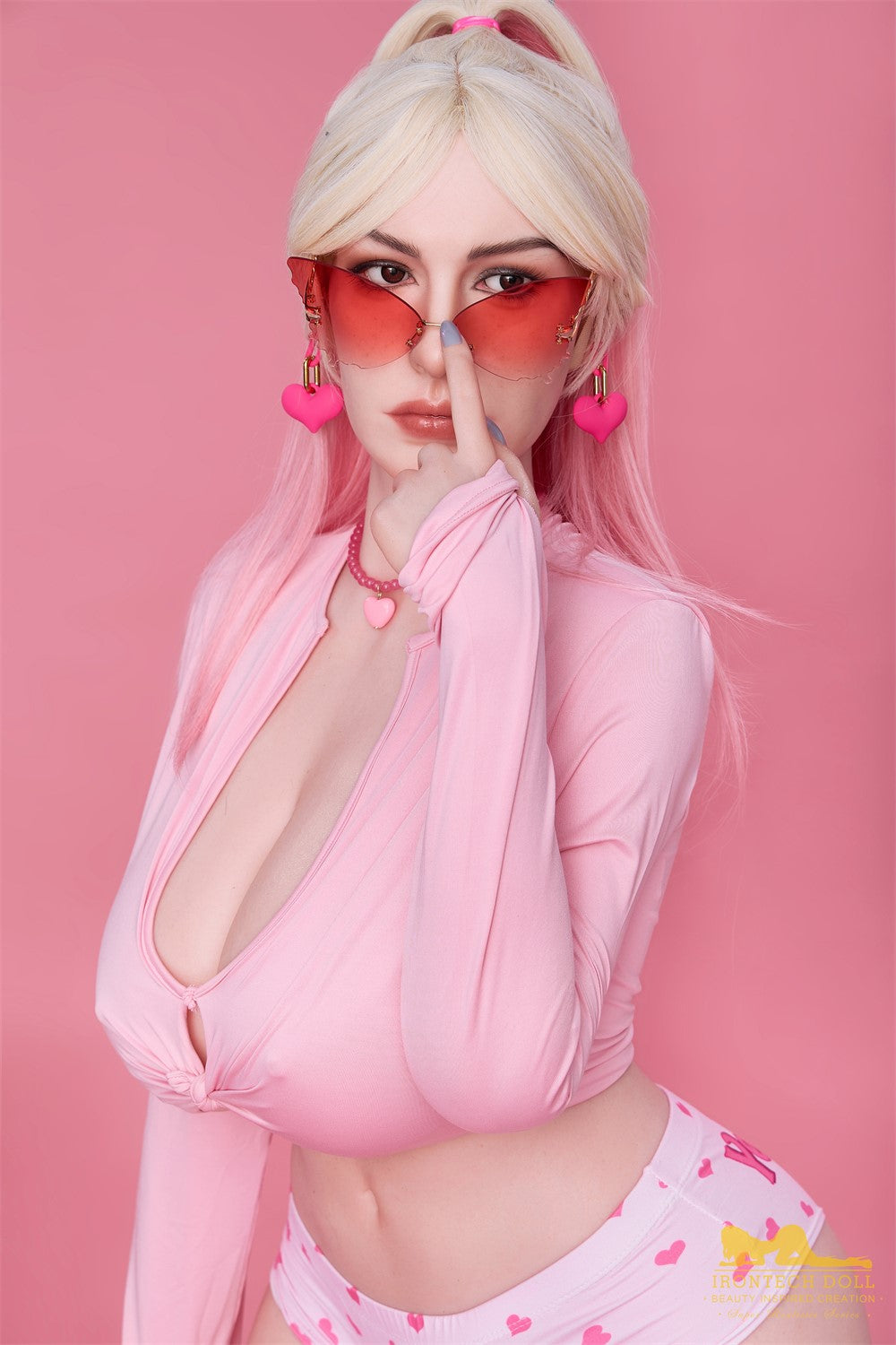 Lottie Shemale Sex Doll (Irontech Doll 162cm J-Cup S25 σιλικόνη)