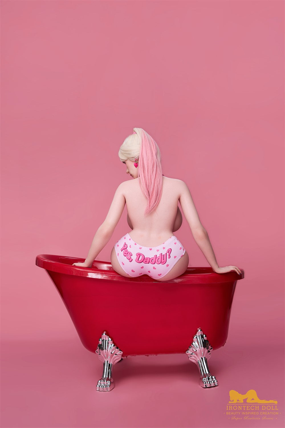 Lottie Shemale Sex Doll (Irontech Doll 162cm J-Cup S25 σιλικόνη)