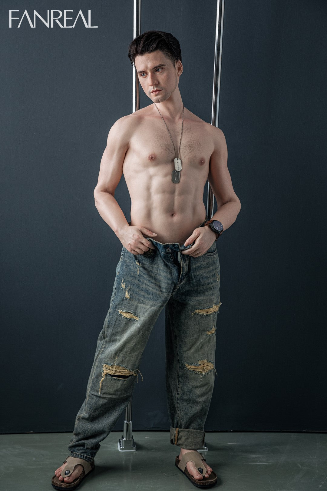 Ανδρική σεξουαλική κούκλα Henry (FanReal Doll 173 cm σιλικόνη)