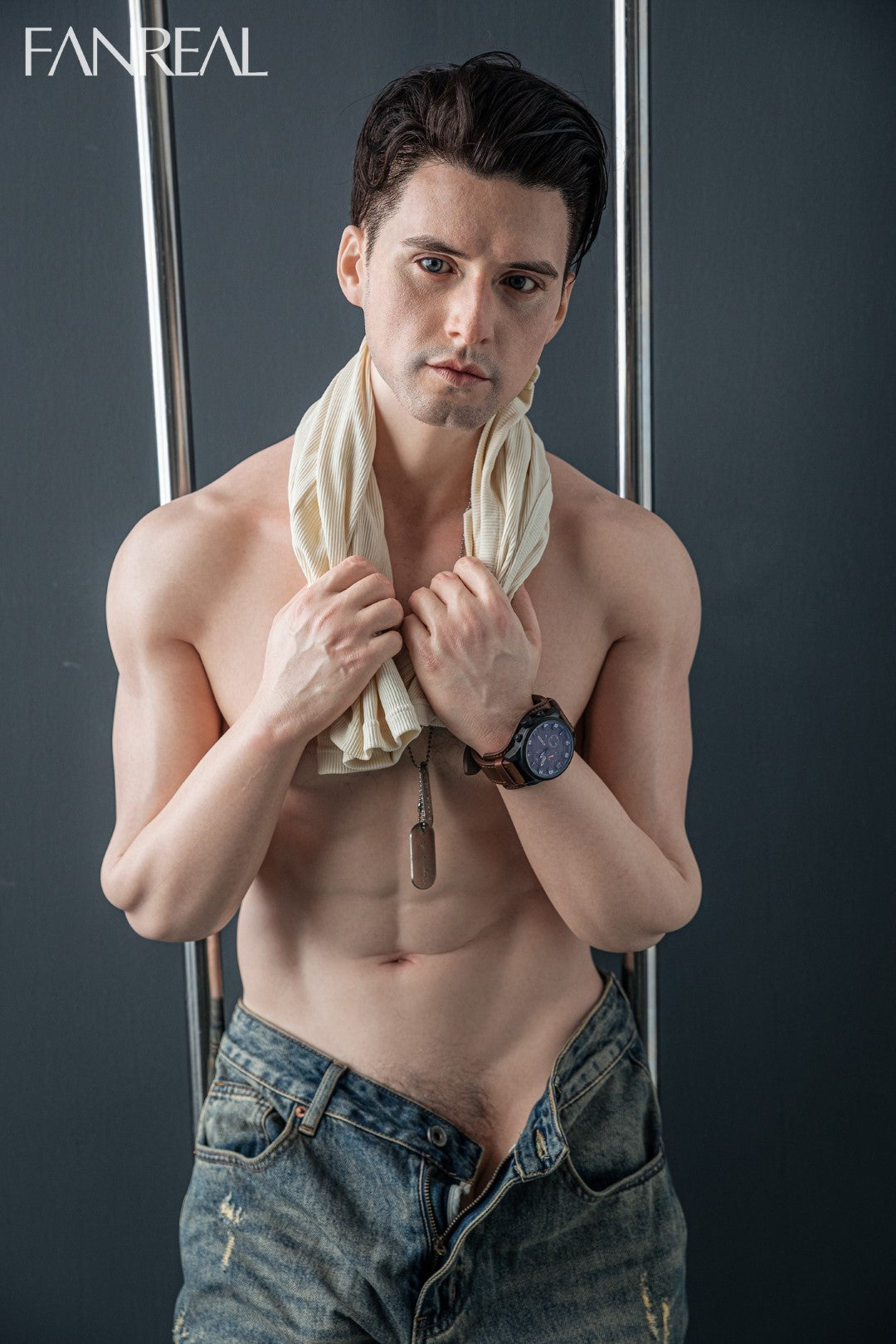 Henry Male Sex Doll (FanReal Doll 173cm σιλικόνη)