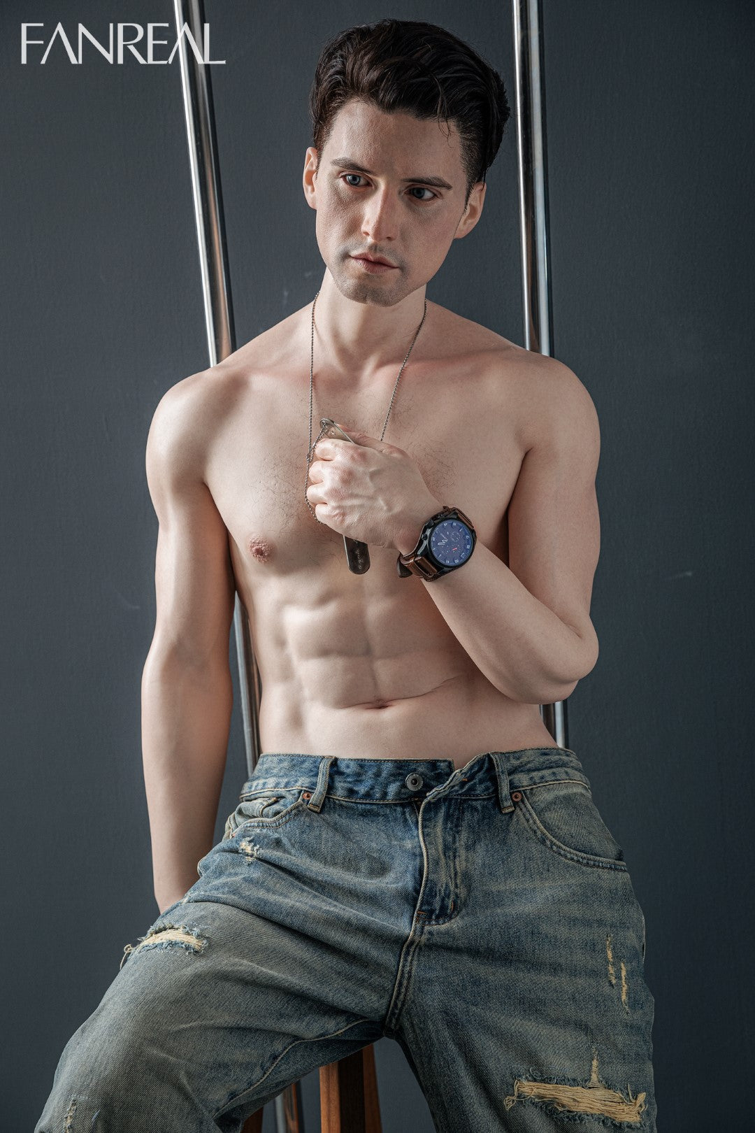 Ανδρική σεξουαλική κούκλα Henry (FanReal Doll 173 cm σιλικόνη)