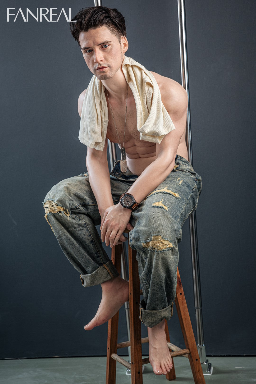 Ανδρική σεξουαλική κούκλα Henry (FanReal Doll 173 cm σιλικόνη)