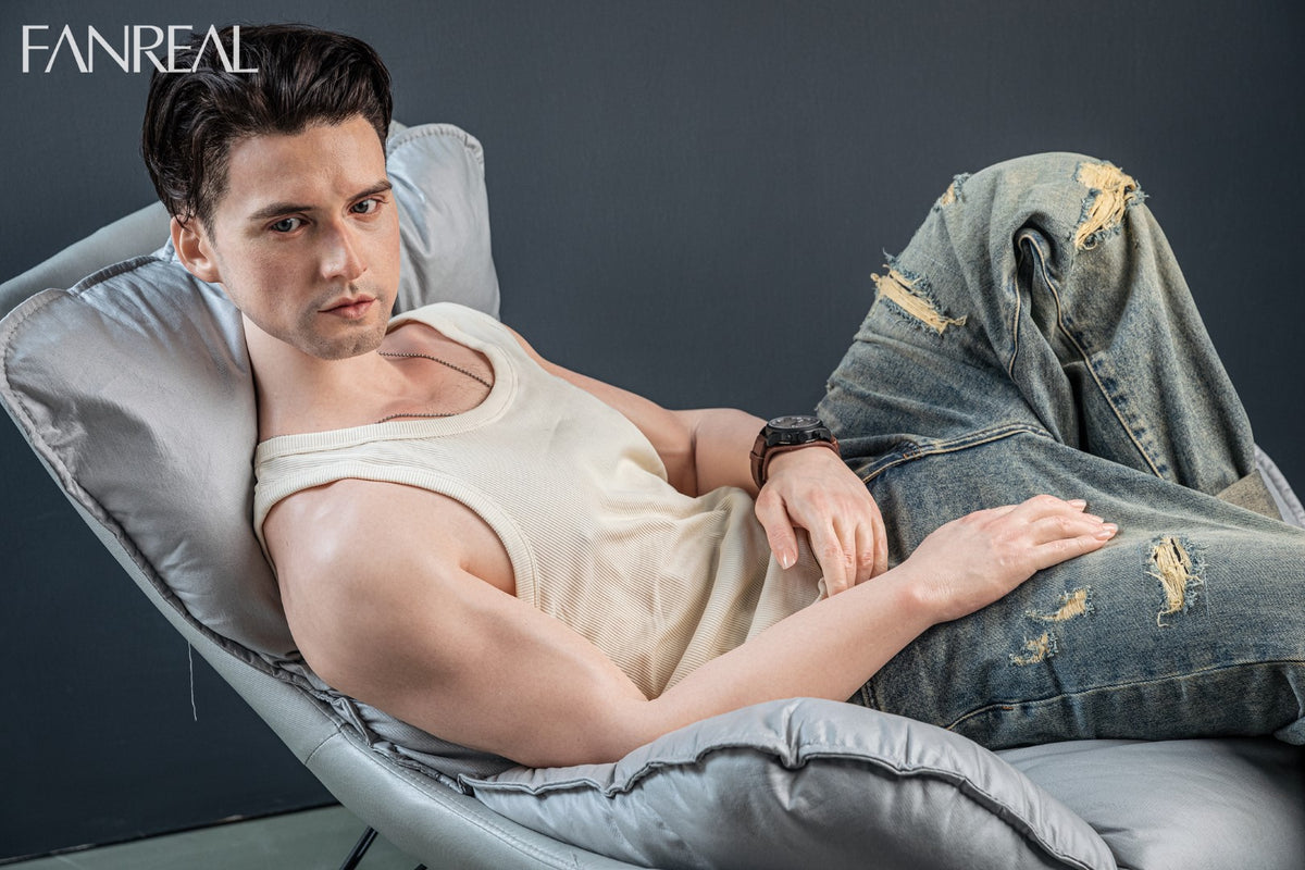 Ανδρική σεξουαλική κούκλα Henry (FanReal Doll 173 cm σιλικόνη)