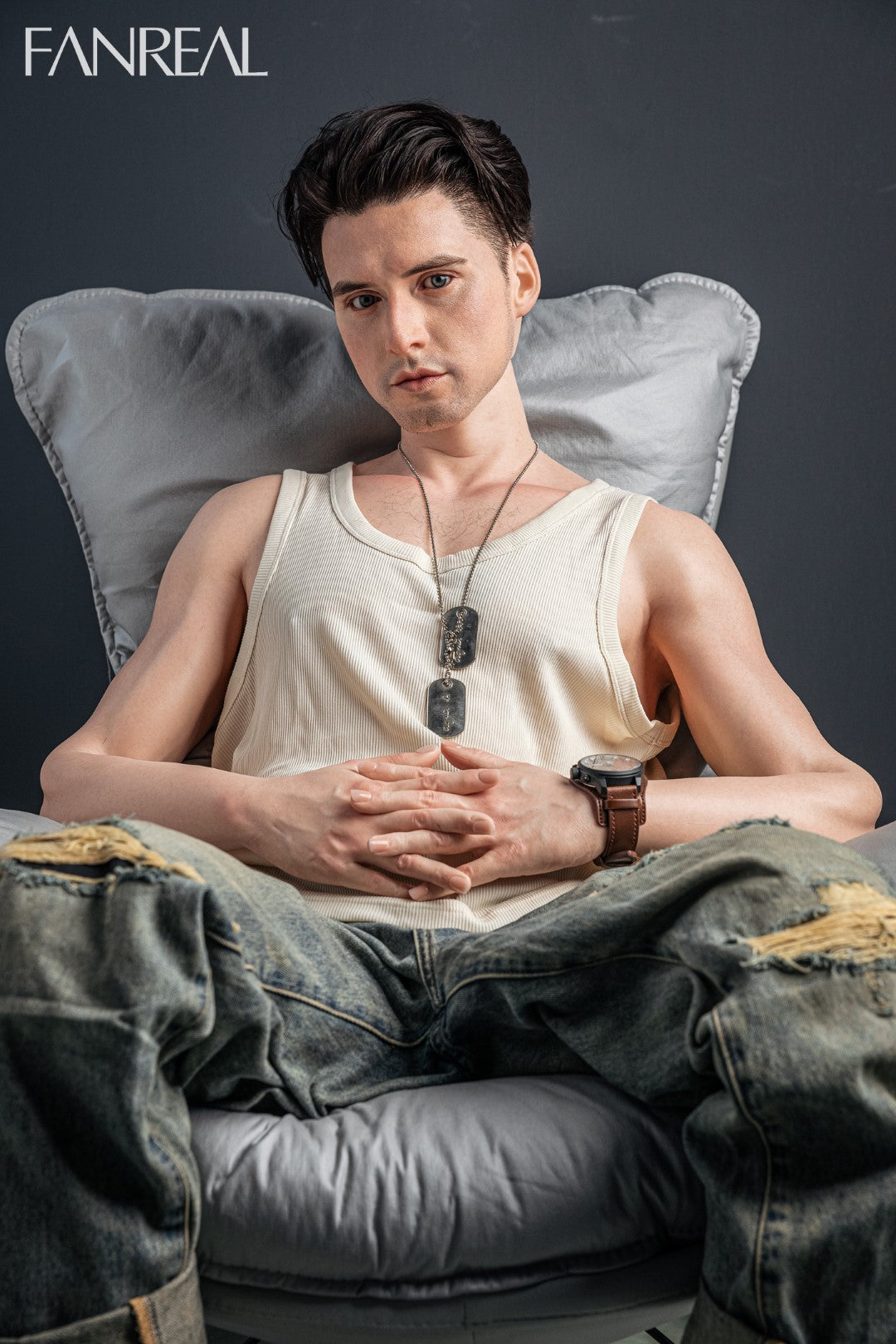 Ανδρική σεξουαλική κούκλα Henry (FanReal Doll 173 cm σιλικόνη)