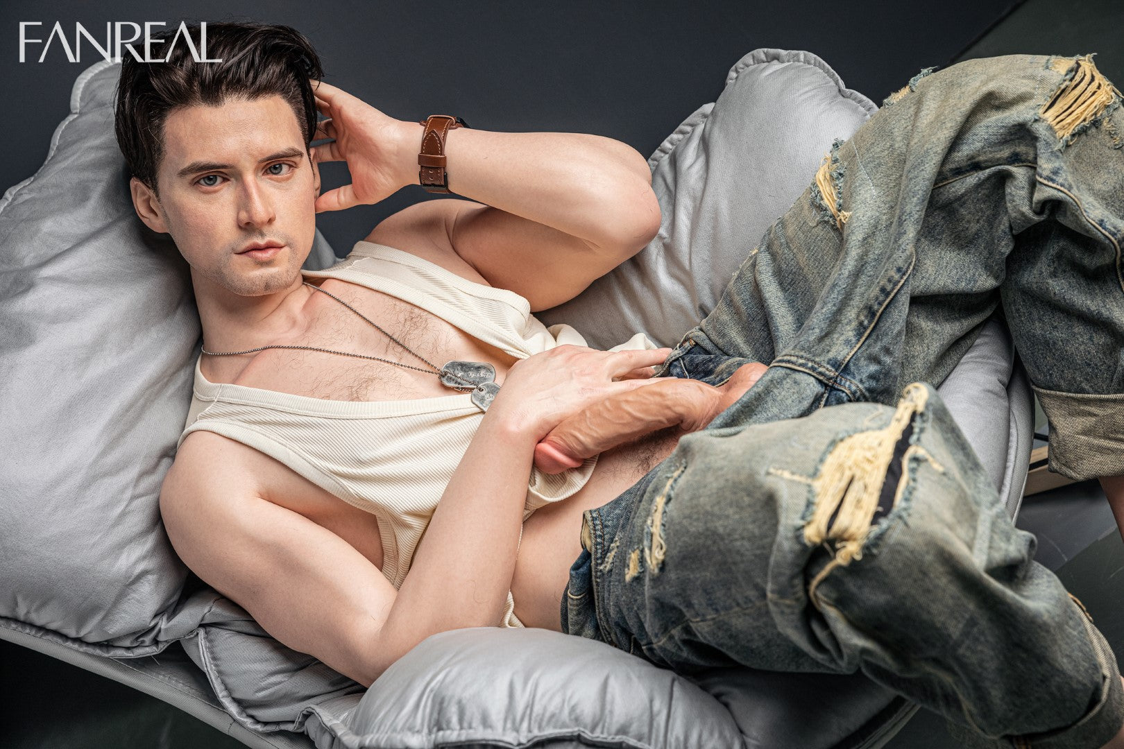 Henry Male Sex Doll (FanReal Doll 173cm σιλικόνη)