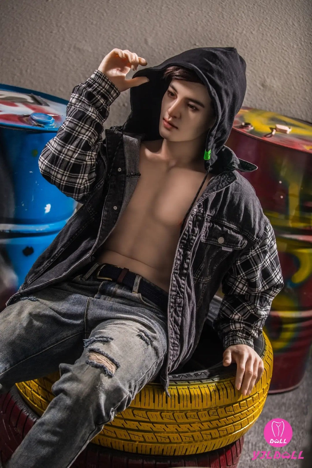 Joseph Male Sex Doll (YJL Doll 177cm MD011 σιλικόνη)