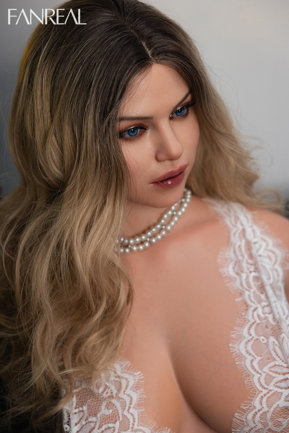 Carlee Torso Sex Doll (FanReal Doll Σιλικόνη G-cup 95cm)