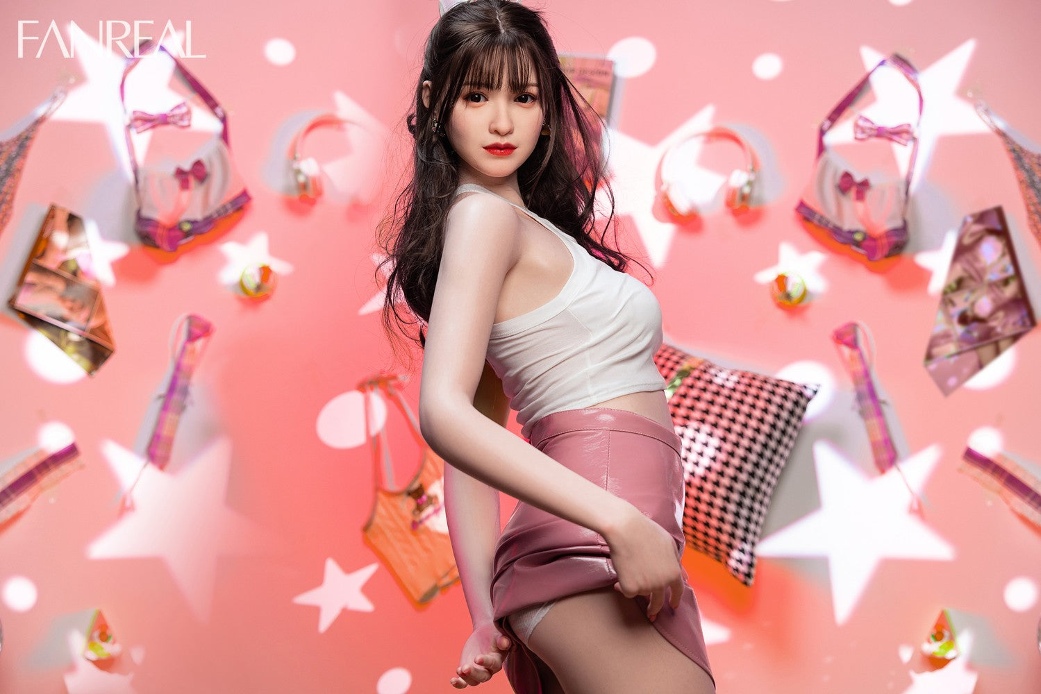 Josie Sex Doll (FanReal Doll 163cm σιλικόνη C-Cup)