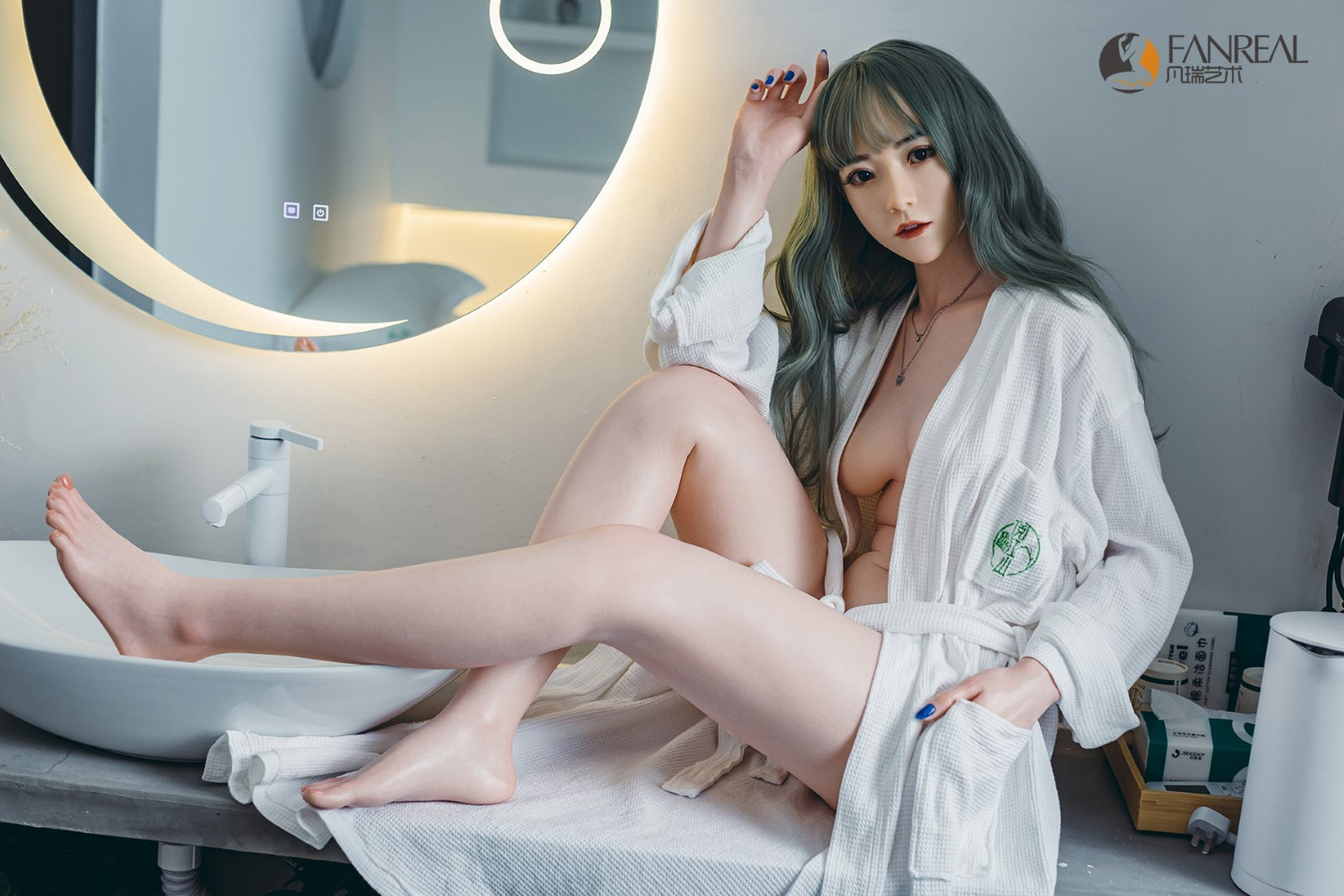 Qian Sex doll (FanReal Doll 158cm B-cup silicone)