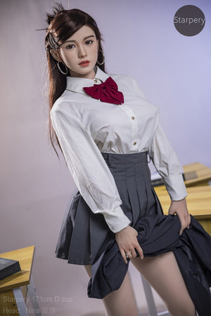 Nina Sex Doll (Starpery 171cm D-Kupa TPE+σιλικόνη)