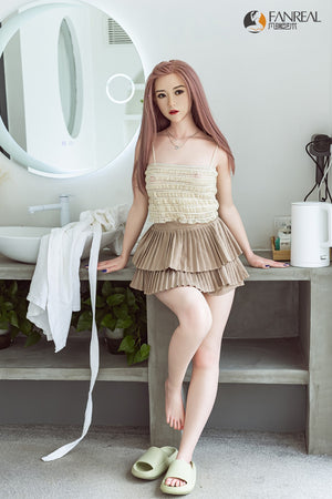 Qian Sex Doll (FanReal Doll 158cm σιλικόνη B-Cup)