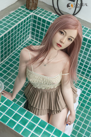 Qian Sex Doll (FanReal Doll 158cm σιλικόνη B-Cup)