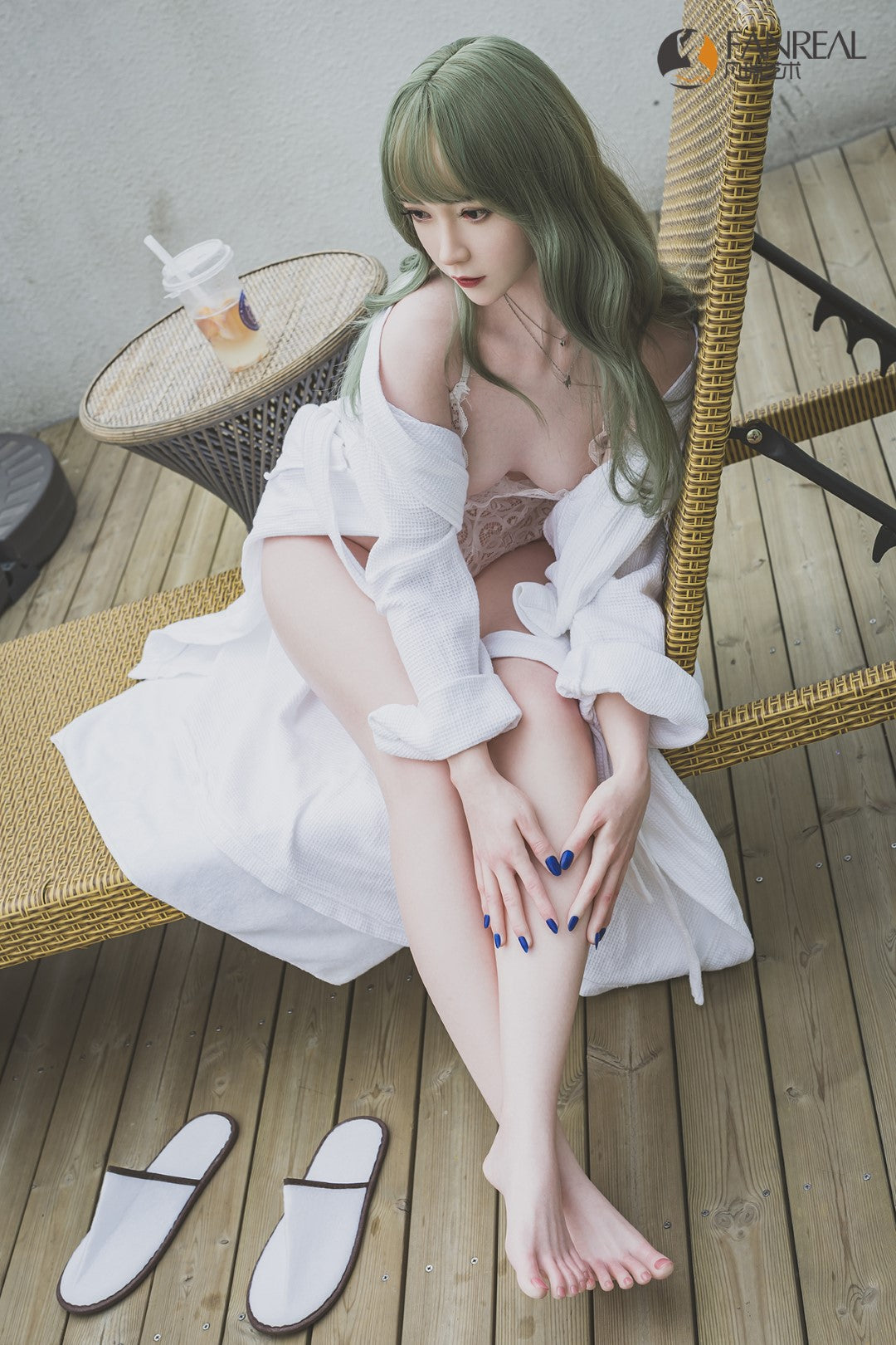 Qian Sex doll (FanReal Doll 158cm B-cup silicone)