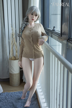 Qian Sex Doll (FanReal Doll 157cm σιλικόνη D-Cup)