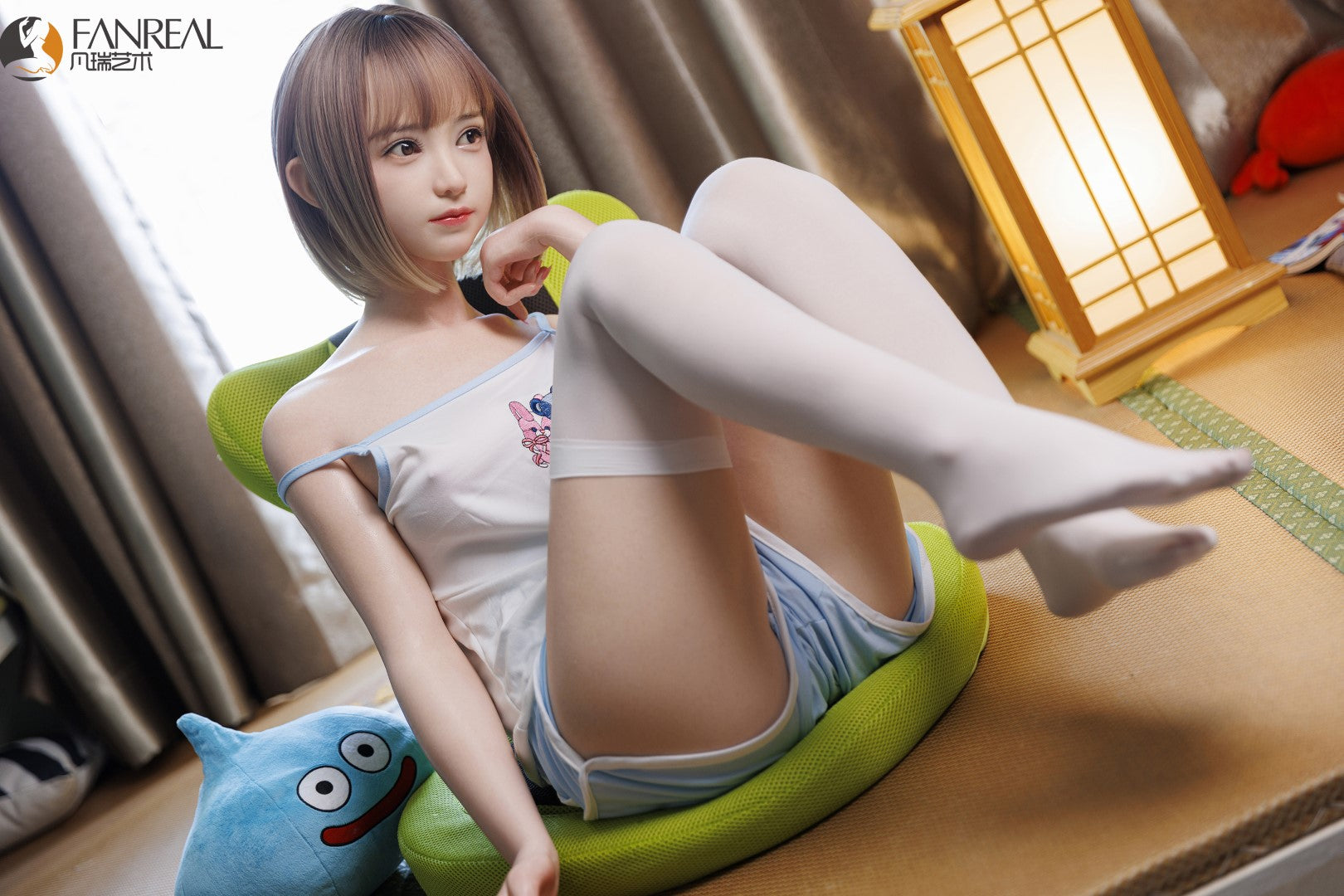Mo Sex Doll (FanReal Doll 153cm σιλικόνη B-Cup)