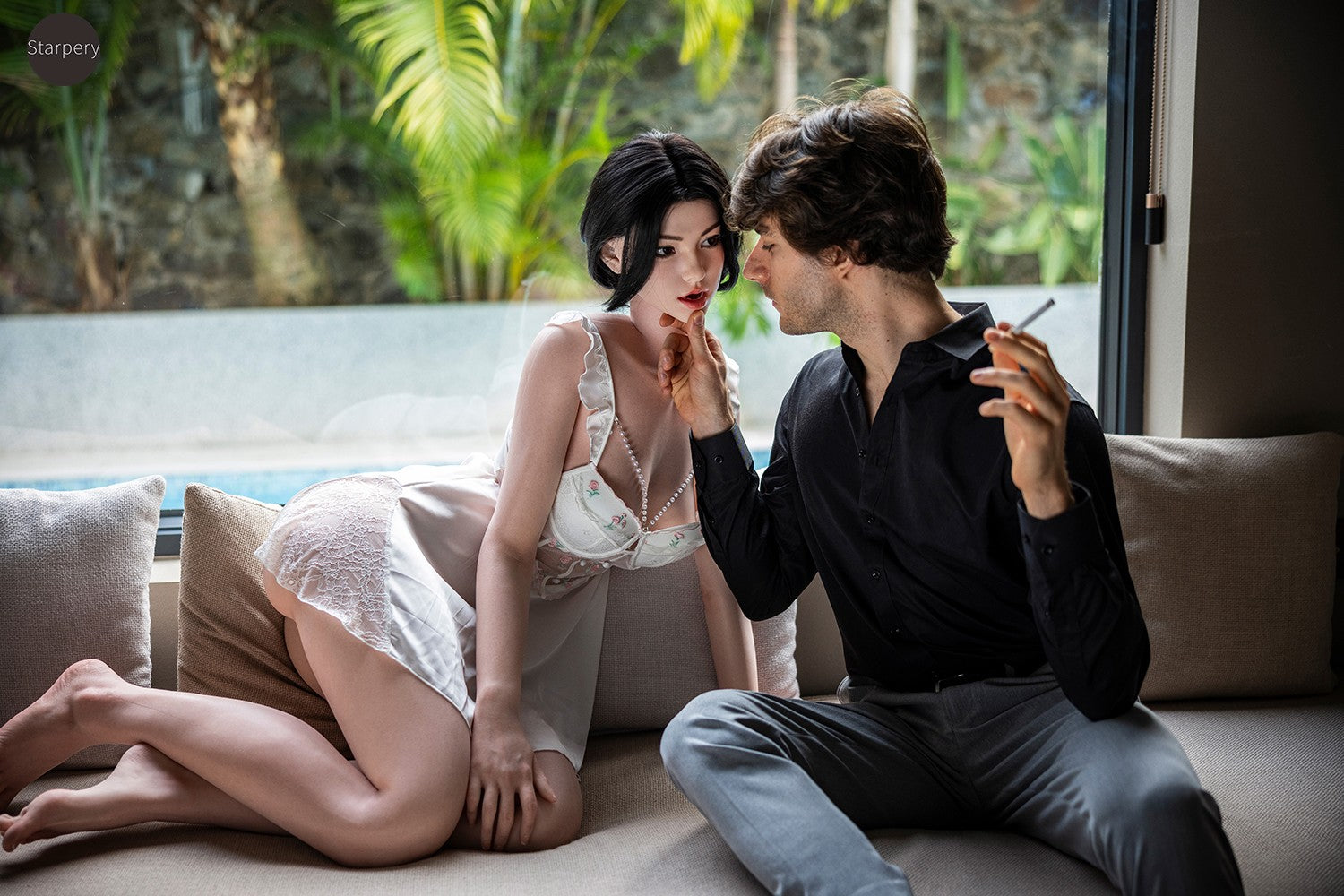 Qingwen Sex Doll (Starpery 176cm C-Cup TPE+σιλικόνη)