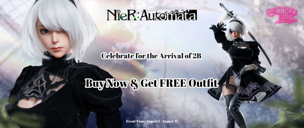 Yorha 2B Sex Doll (Game Lady Σιλικόνη 171 εκ. E-Cup No.18)