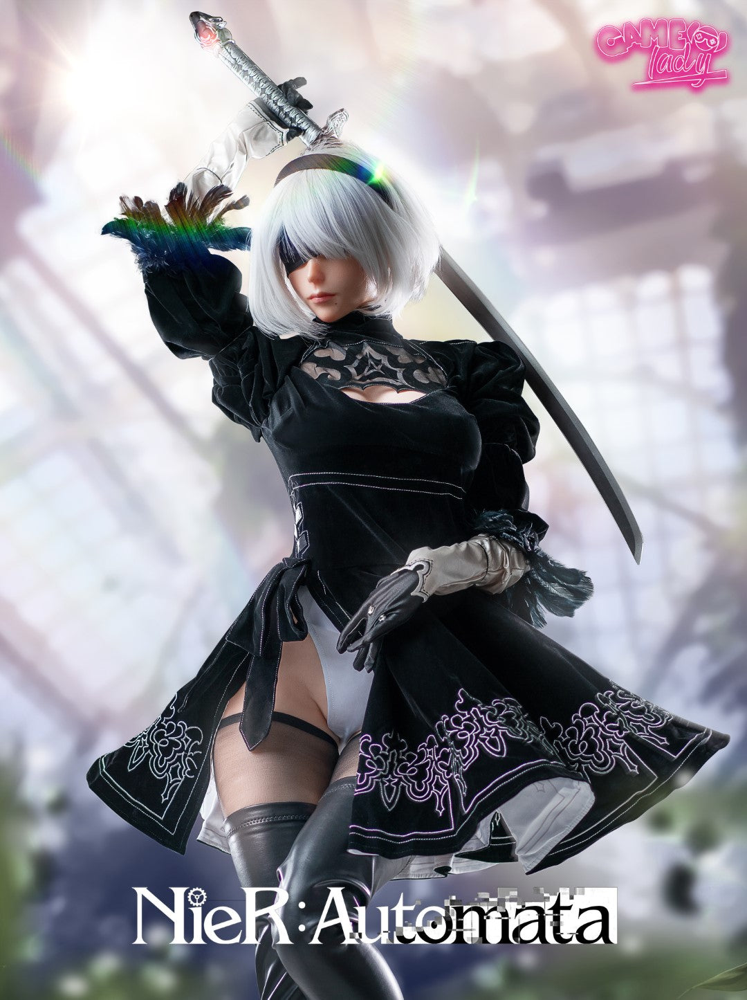 Yorha 2B Sex Doll (Game Lady Σιλικόνη 171 εκ. E-Cup No.18)