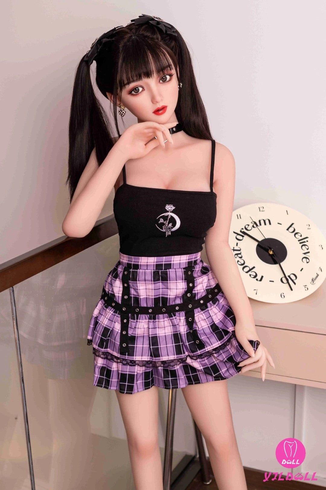 Jaylah Sex Doll (YJL Doll 148cm D-Cup #375 TPE+Σιλικόνη)