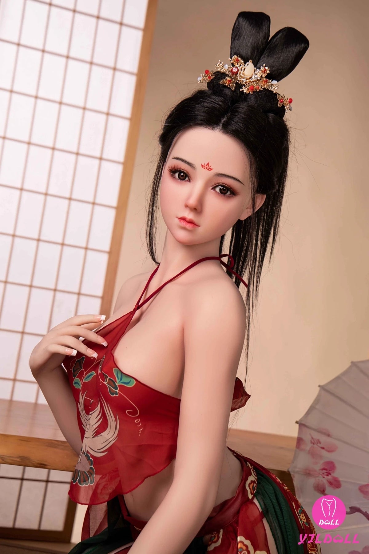 Livia Sex Doll (YJL Doll 148cm D-Cup #441 TPE+Σιλικόνη)