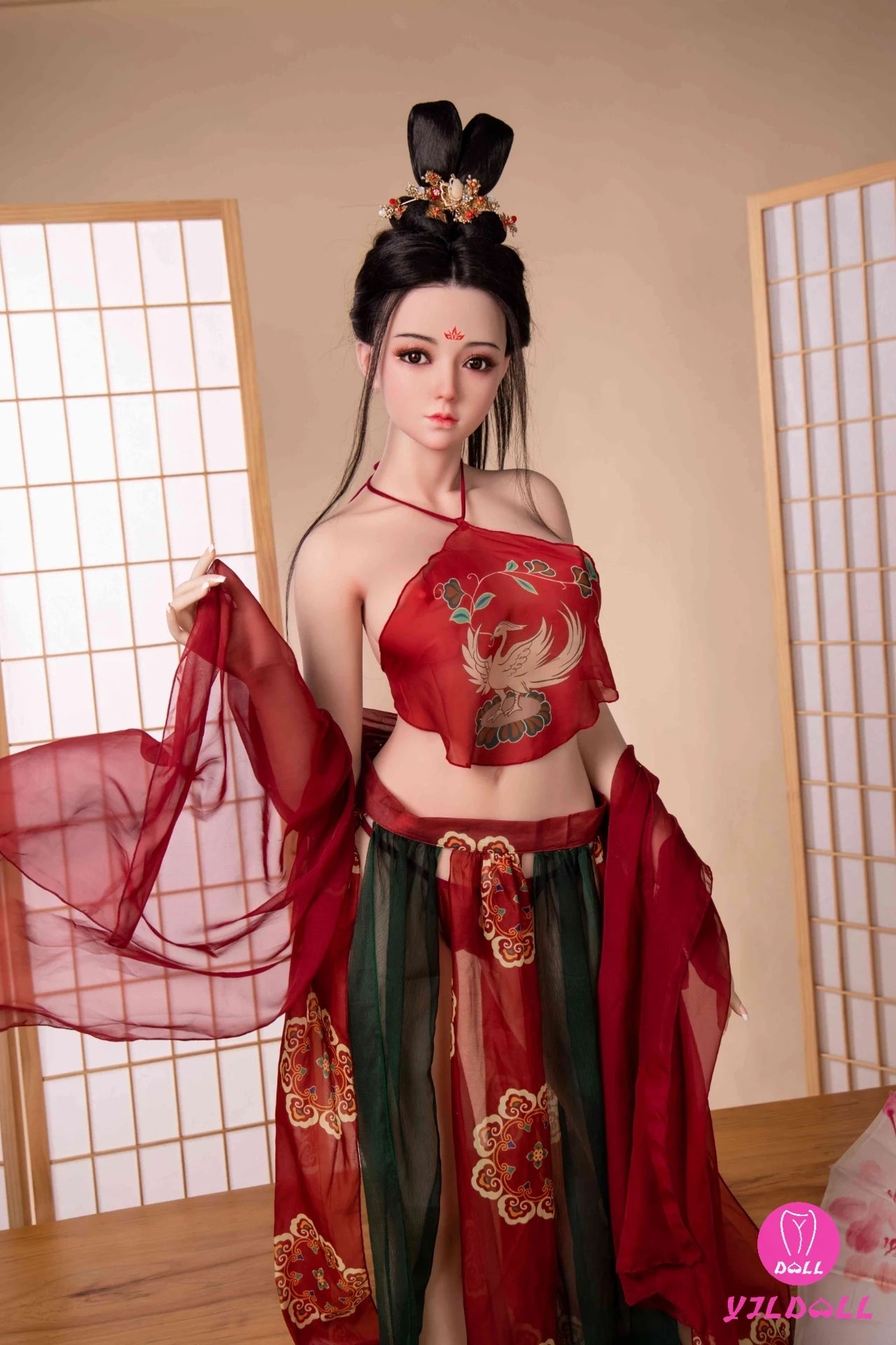 Livia Sex Doll (YJL Doll 148cm D-Cup #441 TPE+Σιλικόνη)