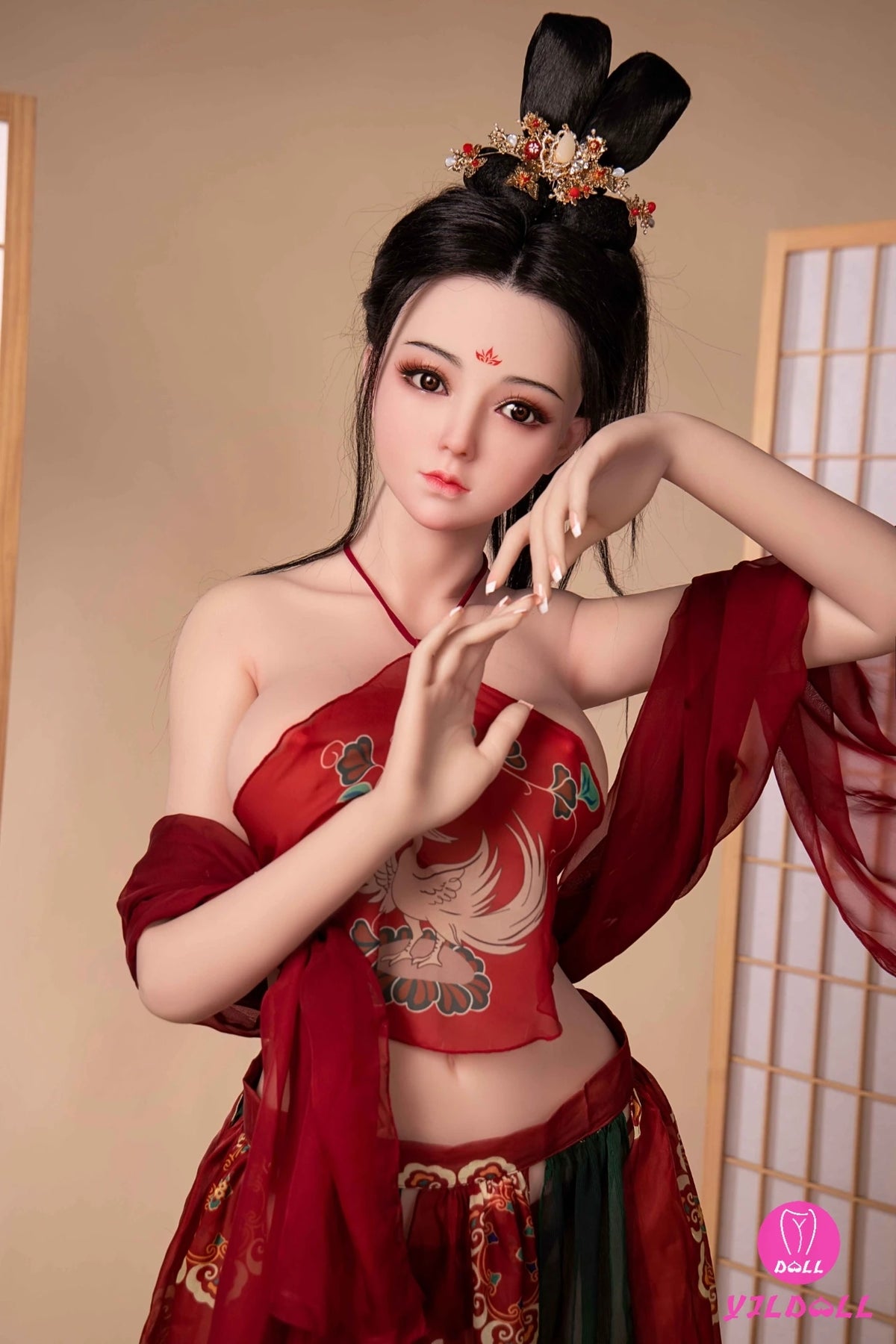 Livia Sex Doll (YJL Doll 148cm D-Cup #441 TPE+Σιλικόνη)