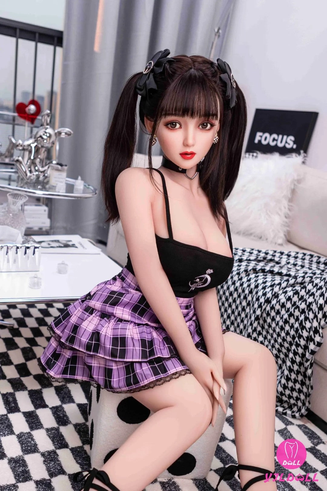 Jaylah Sex Doll (YJL Doll 148cm D-Cup #375 TPE+Σιλικόνη)