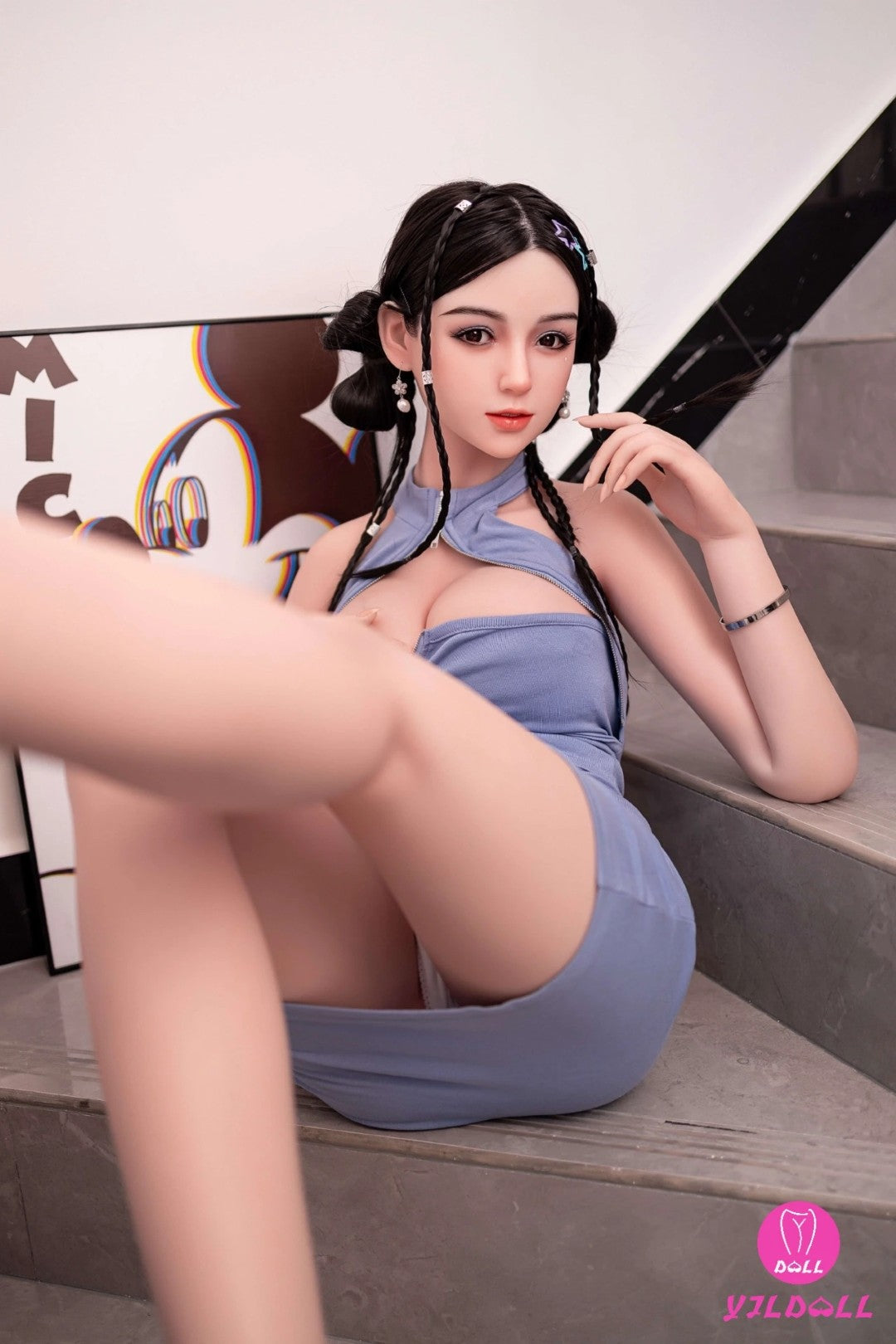 Ellen Sex Doll (YJL Doll 148cm D-Kupa #289 TPE+σιλικόνη)