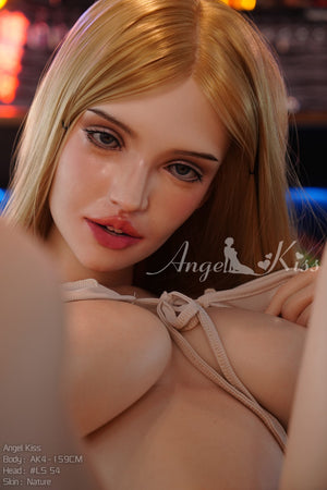 Rae Sex Doll (AK-Doll 159cm F-Kupa LS#54 σιλικόνη)