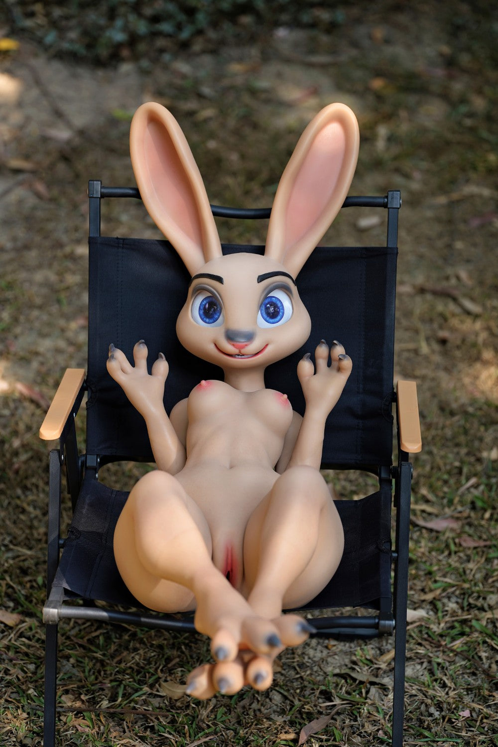 Judy the Rabbit Sex doll (Dolls Castle 120cm C-cup silicone)