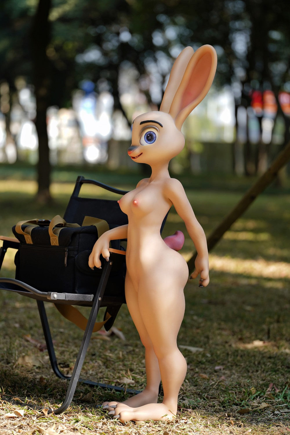 Judy the Rabbit Sex doll (Dolls Castle 120cm C-cup silicone)