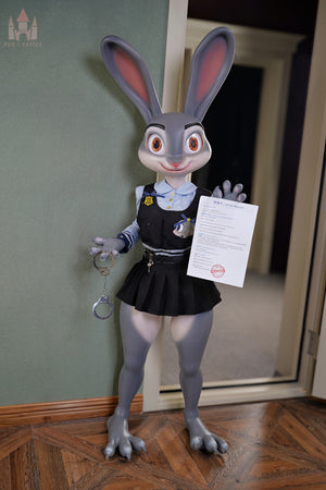 Judy the Rabbit Sex Doll (Dolls Castle 168cm σιλικόνη A-Cup)