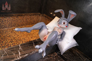 Judy the Rabbit Sex Doll (Dolls Castle 168cm σιλικόνη A-Cup)